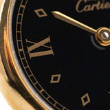 Cartier Must de Vermeil 59004 Ronde Black 1990s