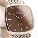 Rolex Cellini 18k Square Tropic 1976