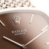 Rolex Cellini 18k Square Tropic 1976