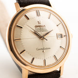 Omega Constellation Date 18k Rose Pie Pan 1962