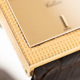 Rolex Cellini 18k Rectangular Hobnail 1976