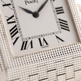 Piaget 18k Square White Gold 1970s