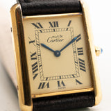 Cartier Tank Vermeil 1990s