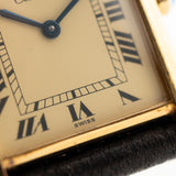 Cartier Tank Vermeil 1990s