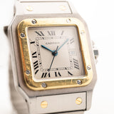 Cartier Santos Carrée Two Tone 1980s