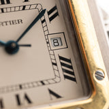 Cartier Santos Carrée Two Tone 1980s