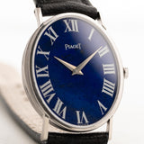 Piaget 18k Ellipse Lapislazuli 1970s