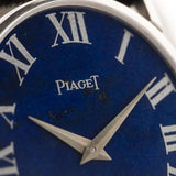 Piaget 18k Ellipse Lapislazuli 1970s