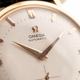 Omega Jumbo 18k Rose Honeycomb 1950