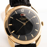 LeCoultre 14k Powermatic Nautilus Black 1950s