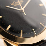 LeCoultre 14k Powermatic Nautilus Black 1950s