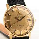 Omega Constellation Date 18k Pie Pan 1967