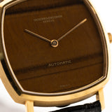 Vacheron Constantin 18k Square Tiger Eye 1970s