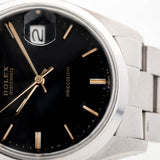 Rolex Oysterdate Precision Black 1986