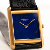 Audemars Piguet 18k Tank Lapislazuli 1970s