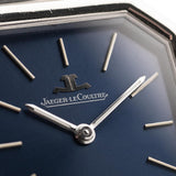 Jaeger LeCoultre 18k Octagon Blue 1990s