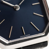 Jaeger LeCoultre 18k Octagon Blue 1990s