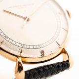 Vacheron Constantin 18k Teardrop Railroad 1940s