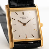 Patek Philippe 18k Gondolo Silver 1960s