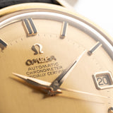 Omega Constellation 18k Pie Pan Onyx Date 1964