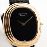 Patek Philippe Ellipse Stepped Onyx Cartier 1970s