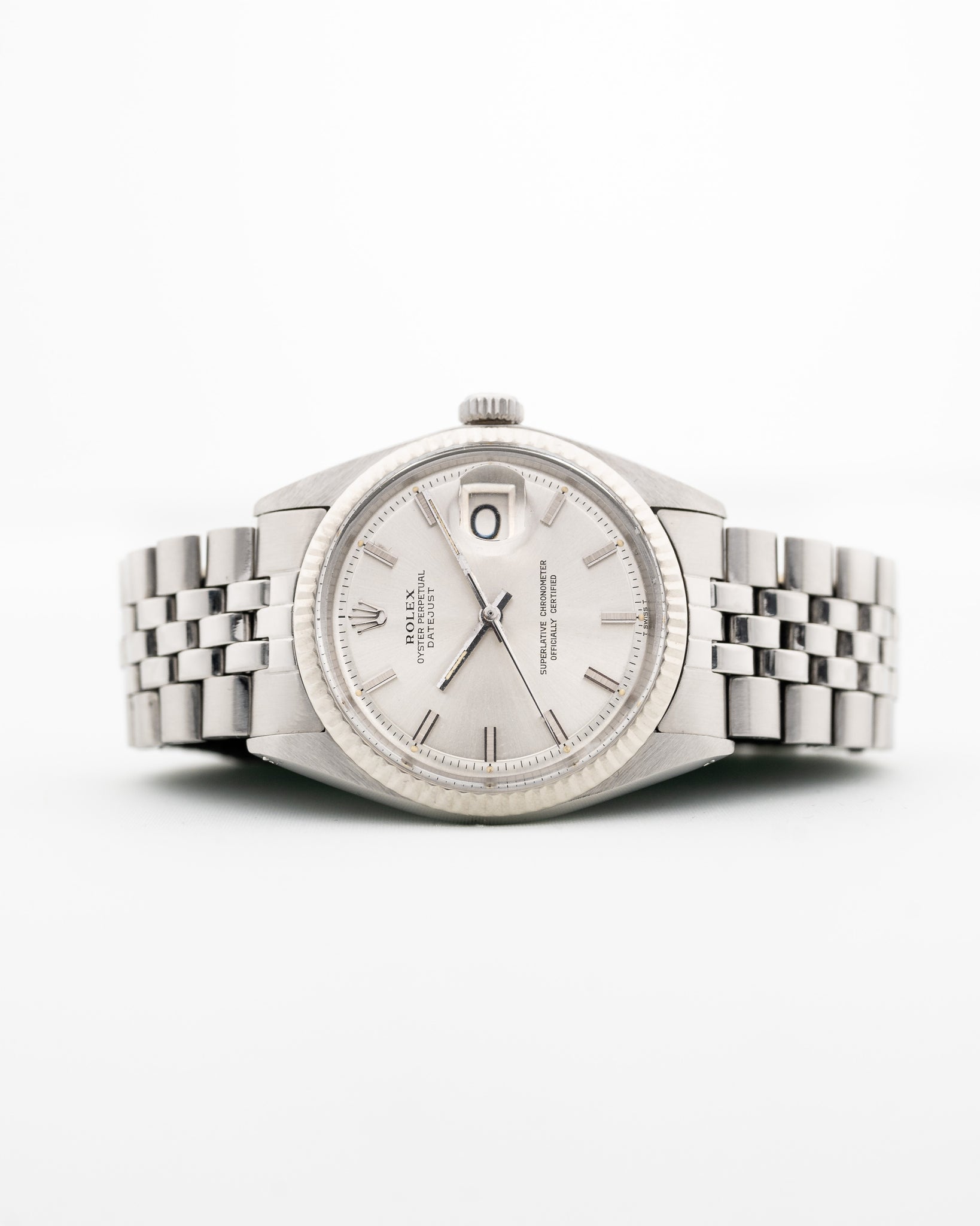 Rolex Datejust Pie Pan Silver 1972