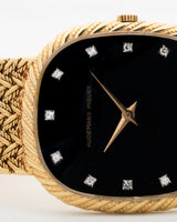 Audemars Piguet 18k Onyx Diamond 1970s