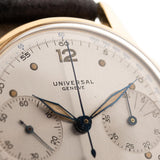 Universal Geneve Uni Compax 18k 1950s