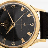 Omega Constellation 18k Black Honeycomb 1954