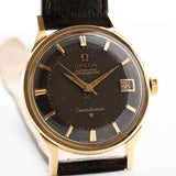 Omega Constellation 18k Pie Pan Black 1962