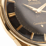 Omega Constellation 18k Pie Pan Black 1962