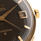 Omega Constellation 18k Pie Pan Black 1962