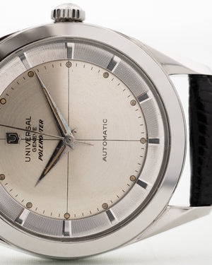 Universal Geneve Polerouter Silver 1955