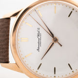 Iwc 18k Rose White 1962