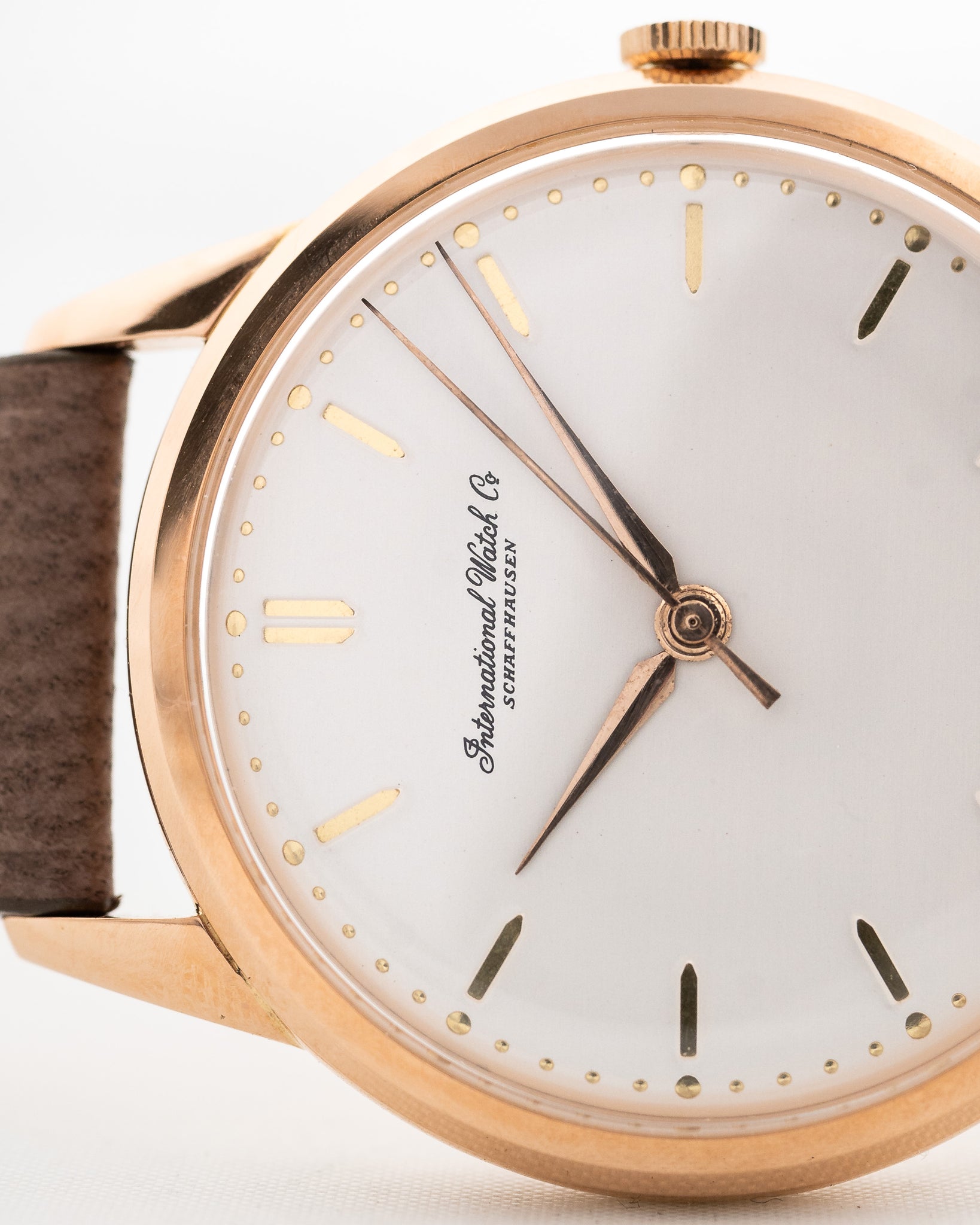 Iwc 18k Rose White 1962