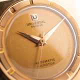 Universal Genéve Cioccolatone 18k Rose 1960s