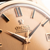 Omega Constellation 18k Rose Date Onyx 1960