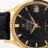 Omega Constellation 18k Pie Pan Black 1966