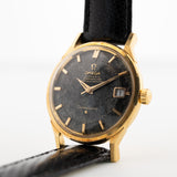 Omega Constellation 18k Pie Pan Black 1966