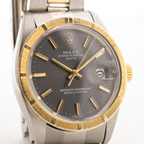 Rolex Oyster Perpetual Date Two Tone Grey 1975