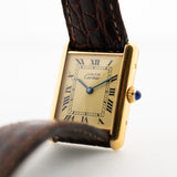 Cartier Tank Vermeil 1990s