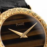 Piaget 18k Altiplano Tiger Eye 1970s