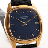 Patek Philippe Automatic TV Jumbo Blue 1980s