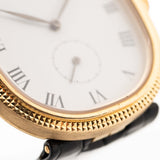 Patek Philippe 18k Ellipse Roman 1989