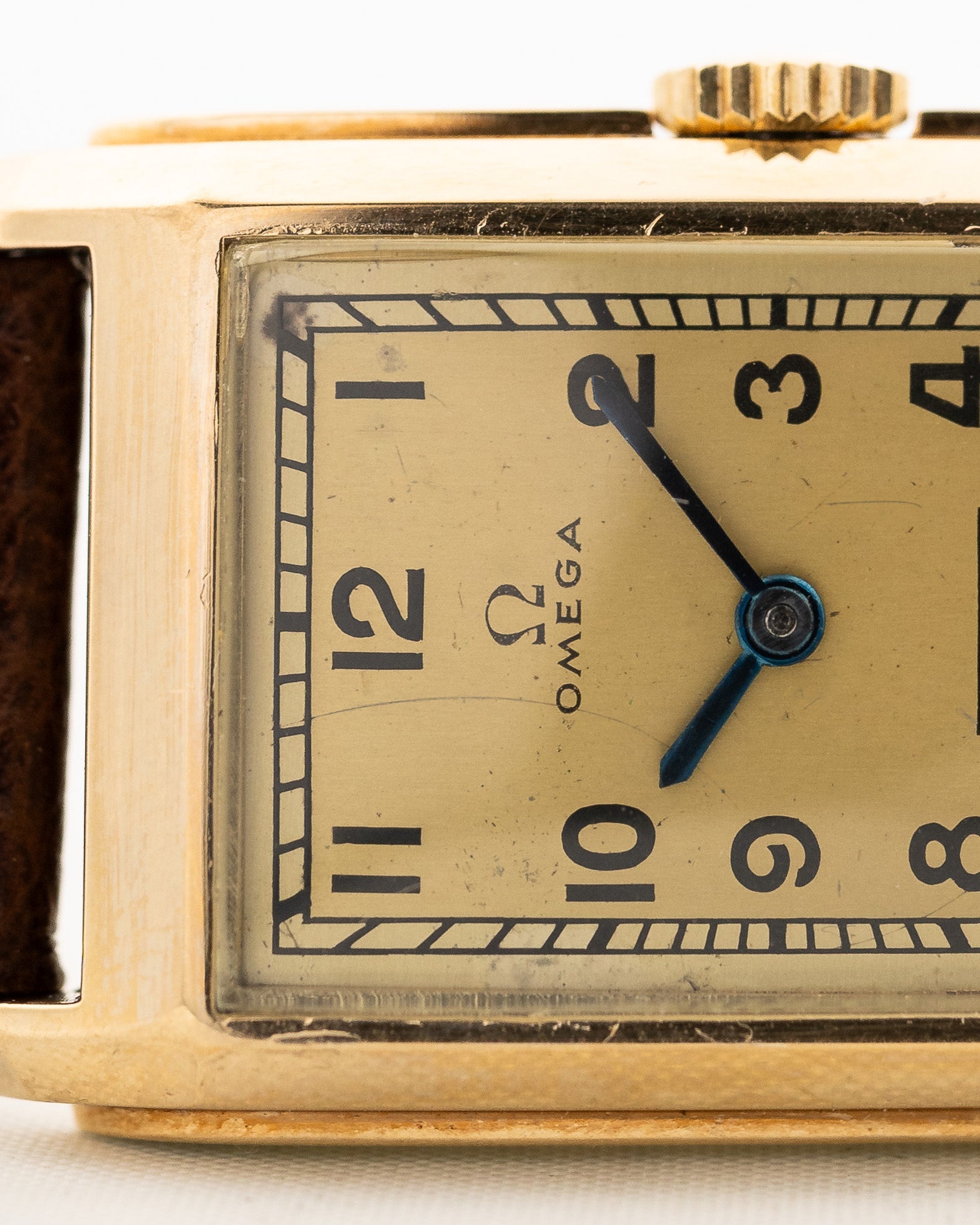 Omega Rectangular Art Deco 14k 1939