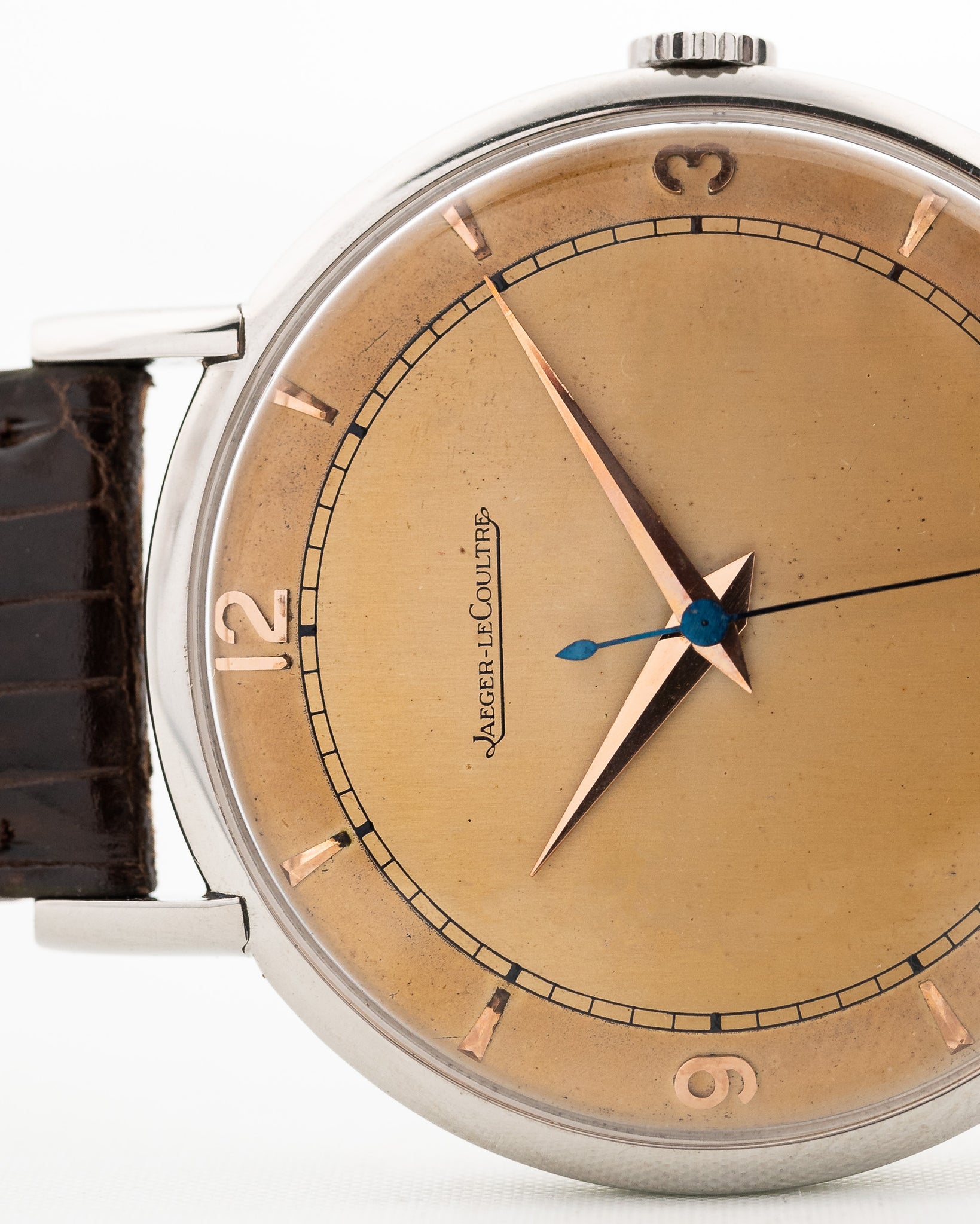 Jaeger LeCoultre Railroad Caramel 1940s