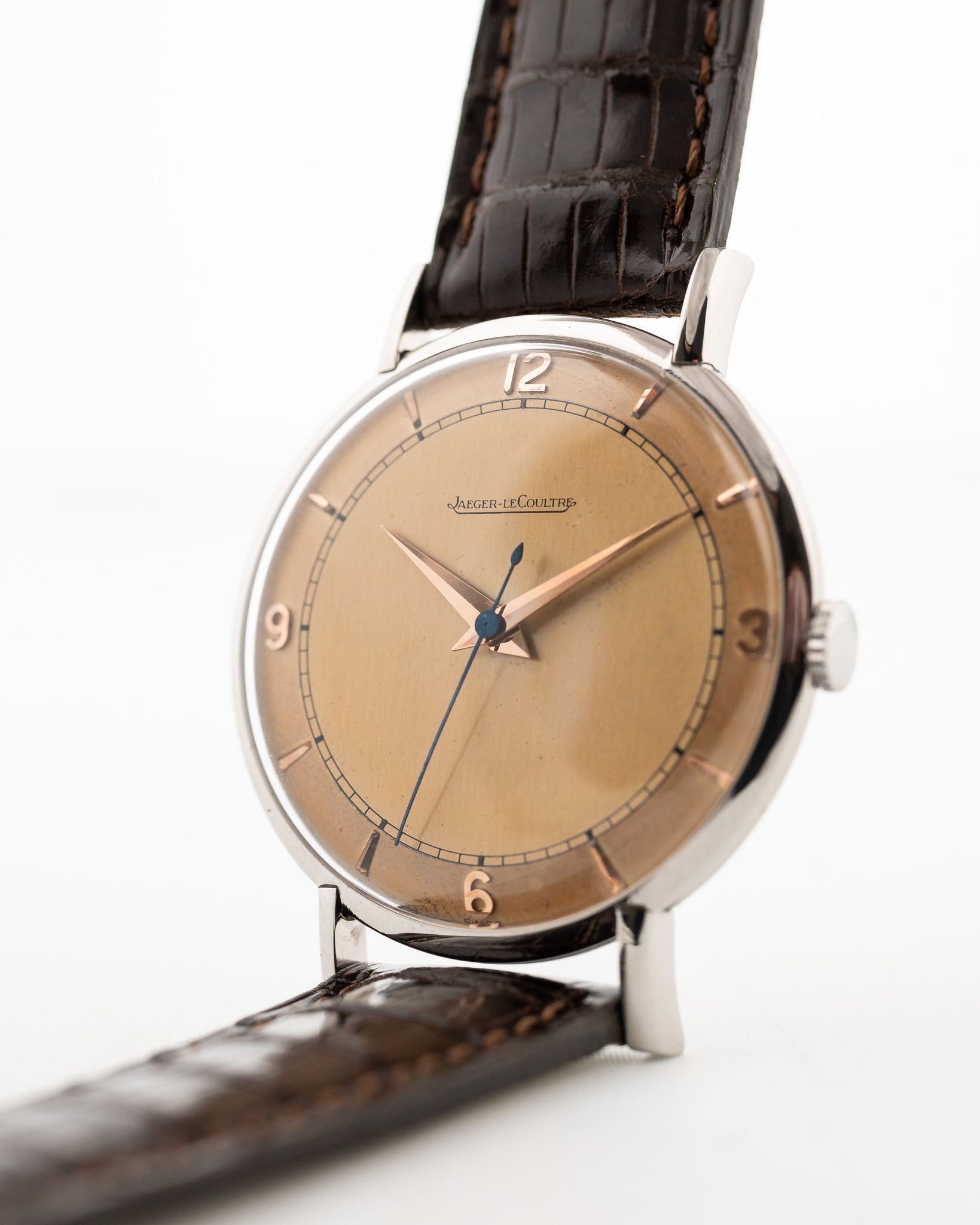 Jaeger LeCoultre Railroad Caramel 1940s