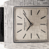 Vacheron Constantin Square 18k Hammered 1960s