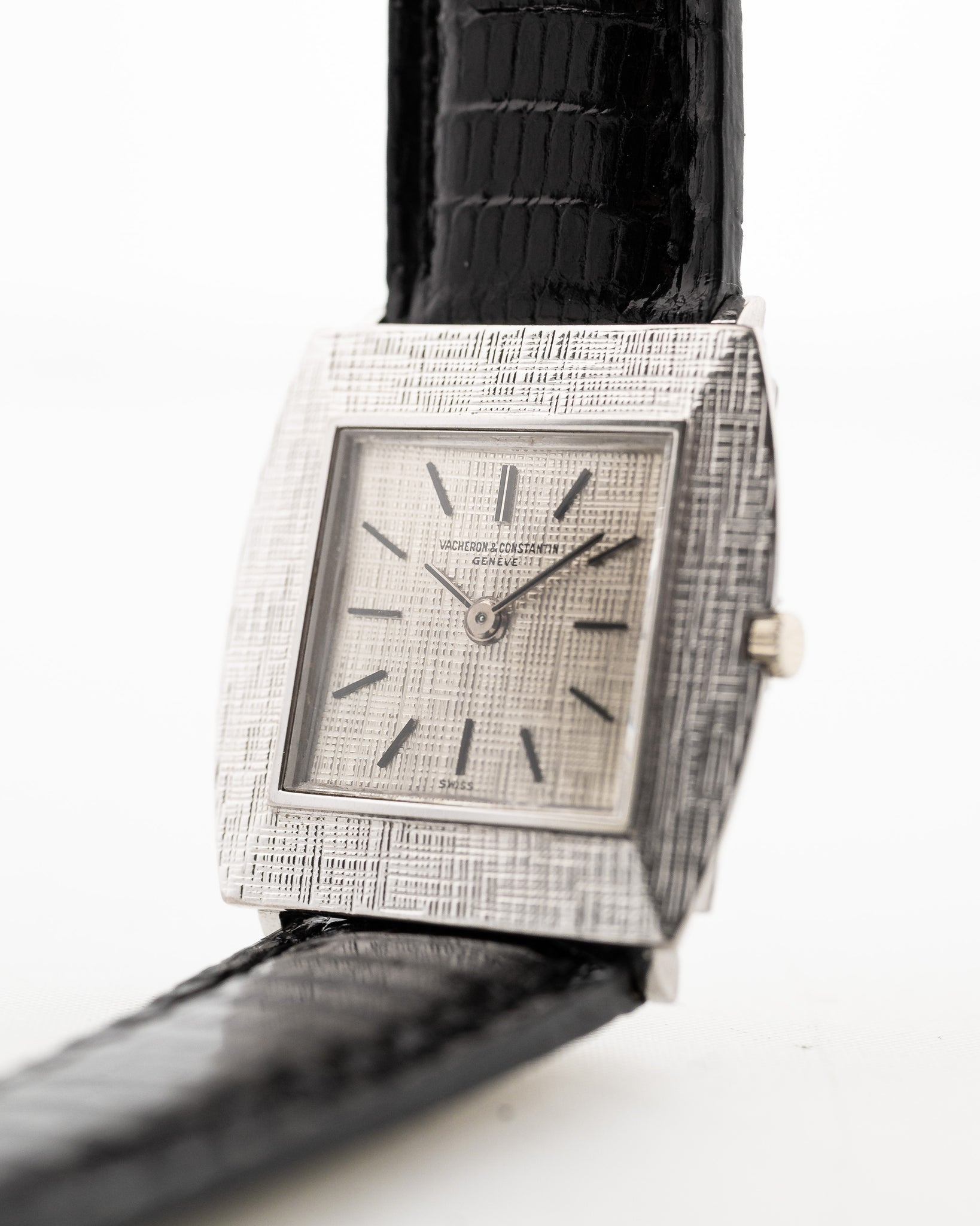Vacheron Constantin Square 18k Hammered 1960s