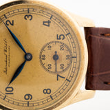 Iwc Sub Second Railroad 14k 1937